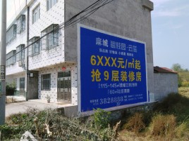 宜春墙体广告质量分析