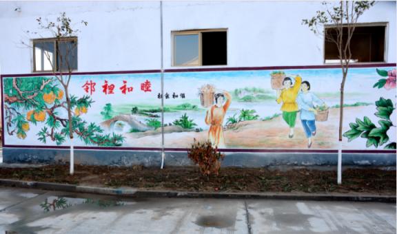 宜春乡镇文化墙 乡风文明焕发新活力