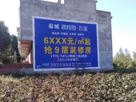 宜春墙体广告的好处