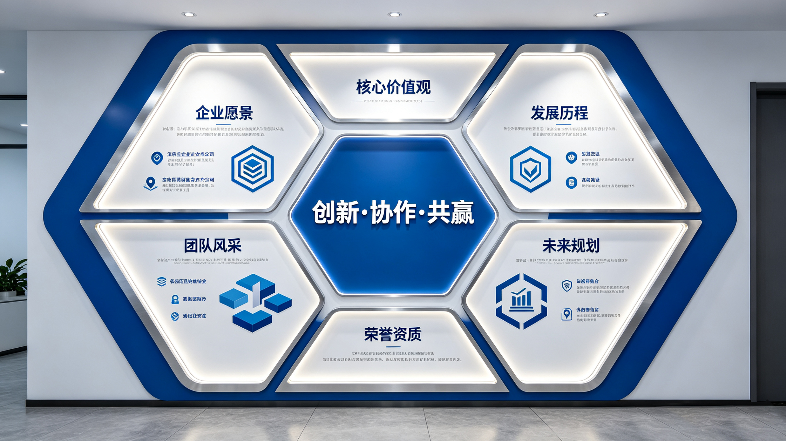 宜春企业文化墙六边形避坑指南（新手常犯5个错误）